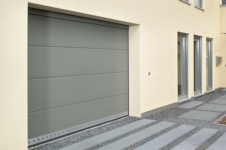 Modern Garage Doors - Taurus, Hormann - Square Strip Applique